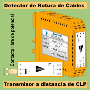 08d- Detector de rotura de cables y transmisor a distancia de C.L.P